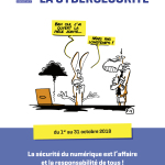 ECSM 2018 - Affiche de la campagne dessinée