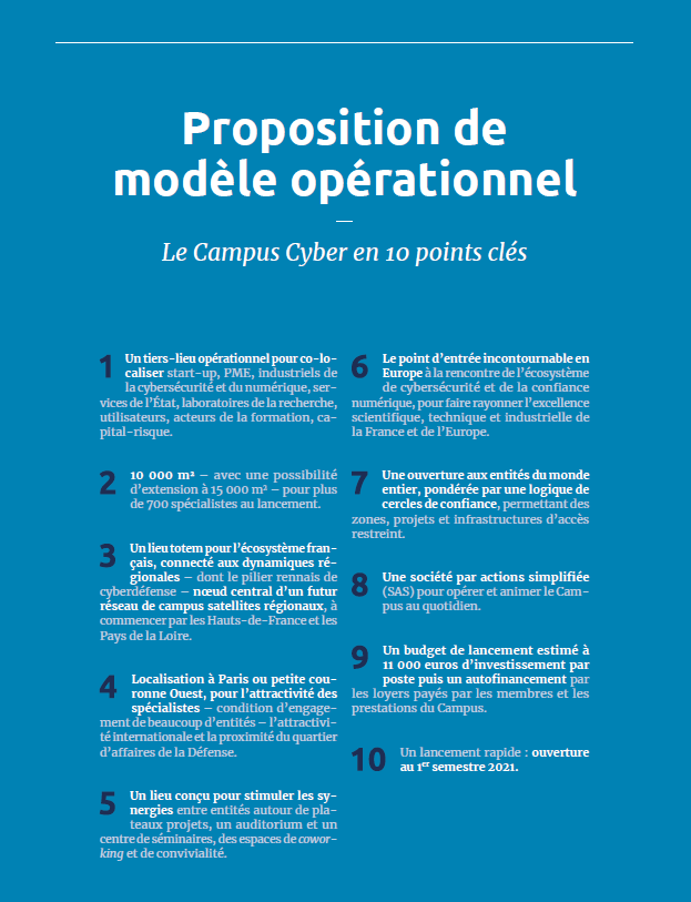 Cyber campus 10 points clés