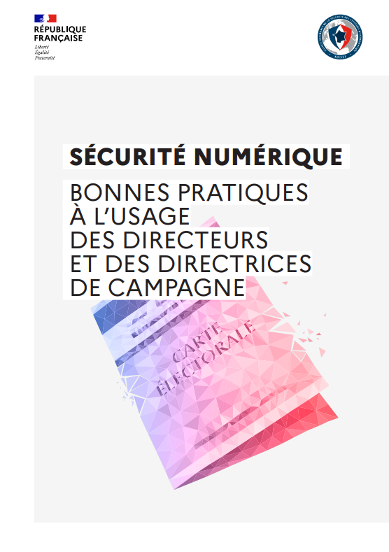 Couverture du guide - Bonnes pratiques à l’usage des directeurs et des directrices de campagne