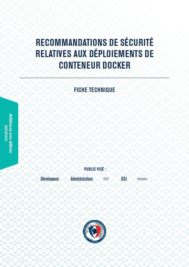 Recommandations relatives aux déploiement de conteneurs Docker